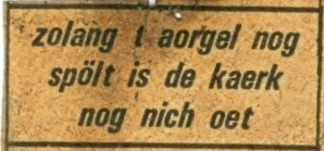 Gevonden in het oude orgel